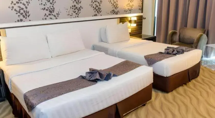 Bed in MH Hotels Ipoh Bed in MH Hotels Ipoh