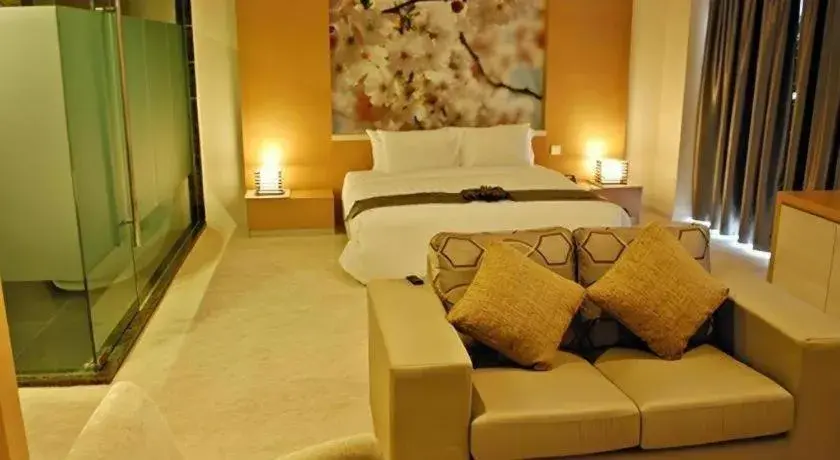 Bed in MH Hotels Ipoh Bed in MH Hotels Ipoh