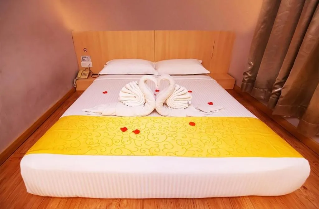 Bed in Sri Manja Boutique Hotel