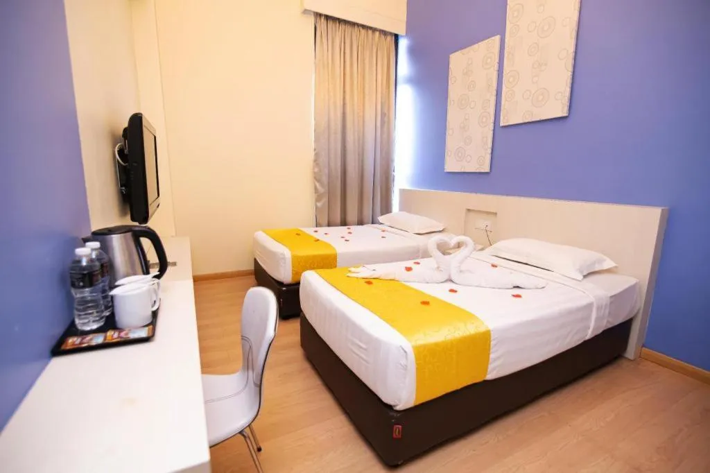 Bed in Sri Manja Boutique Hotel