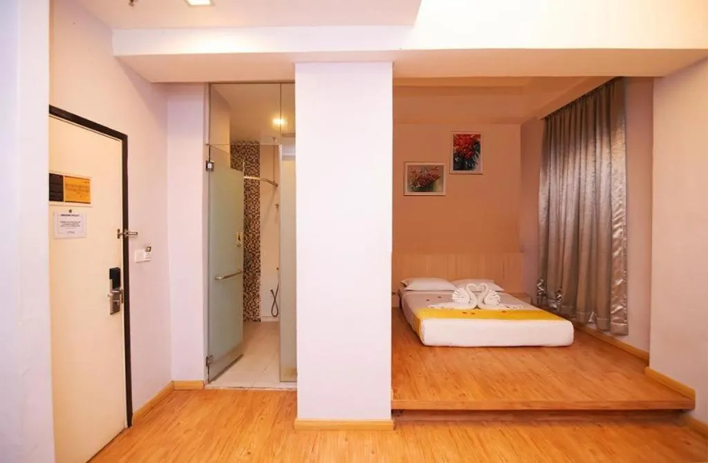 Bed in Sri Manja Boutique Hotel