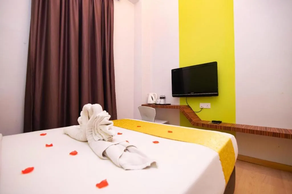 Bed in Sri Manja Boutique Hotel