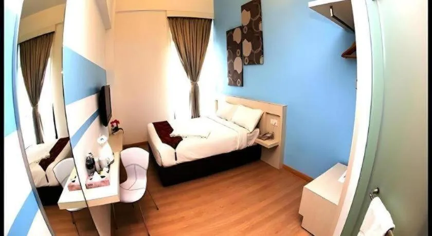 Bed in Sri Manja Boutique Hotel