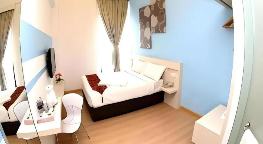 Bed in Sri Manja Boutique Hotel