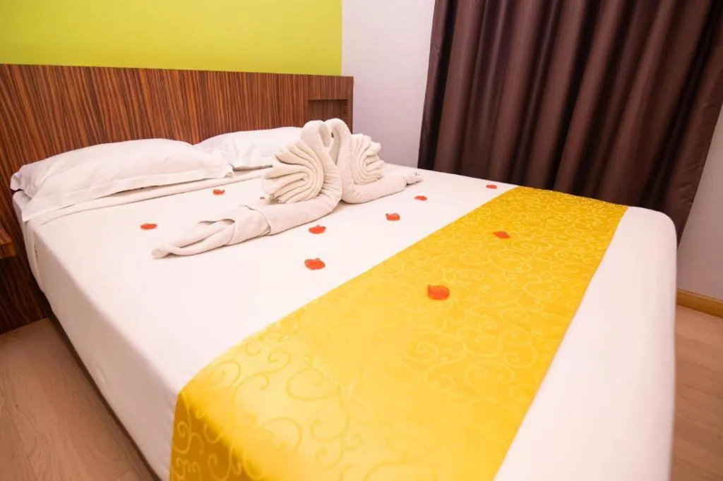 Bed in Sri Manja Boutique Hotel