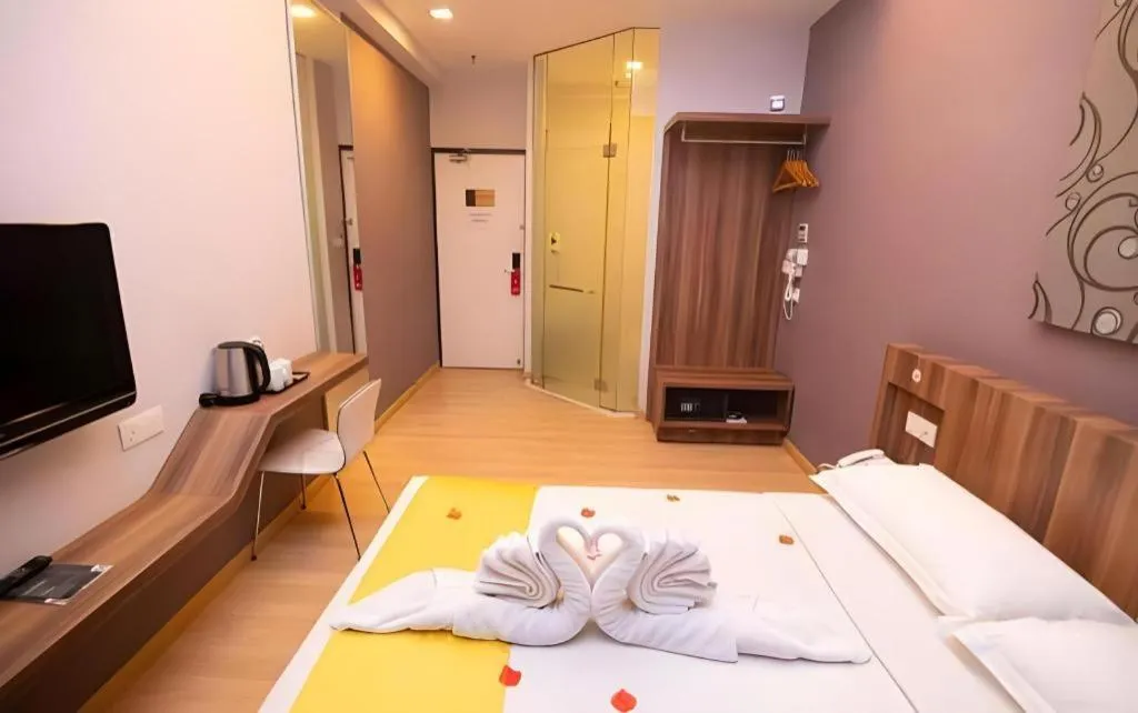 Bed in Sri Manja Boutique Hotel