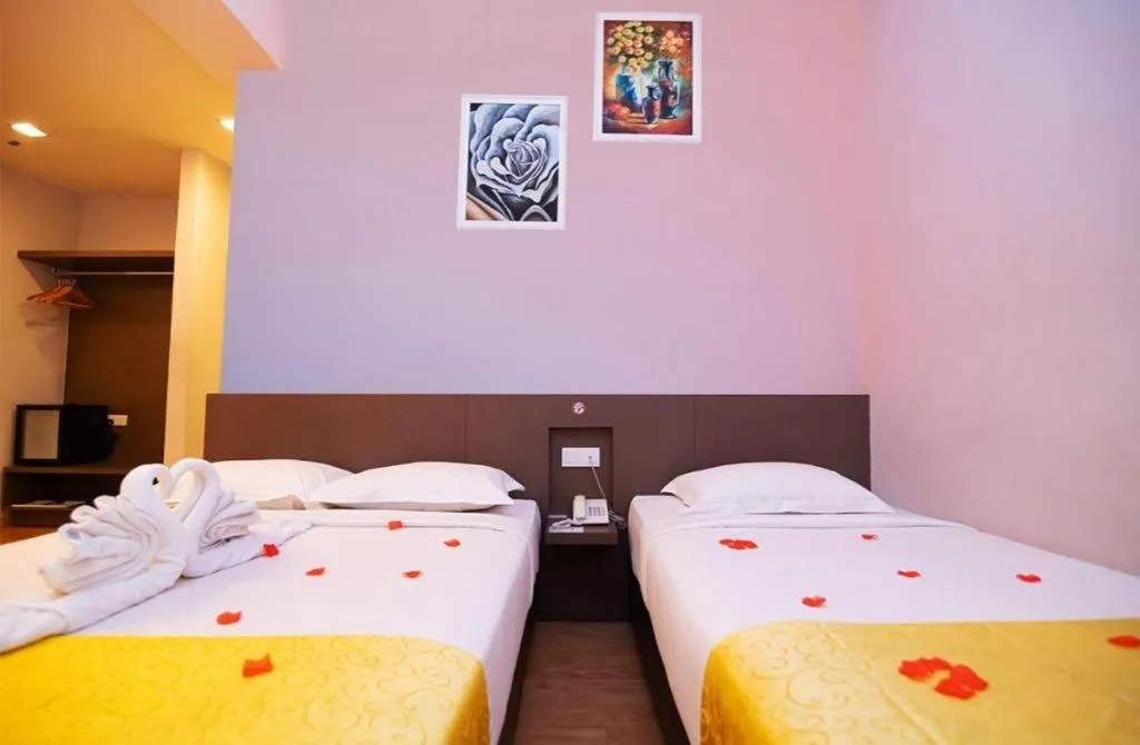 Bed in Sri Manja Boutique Hotel