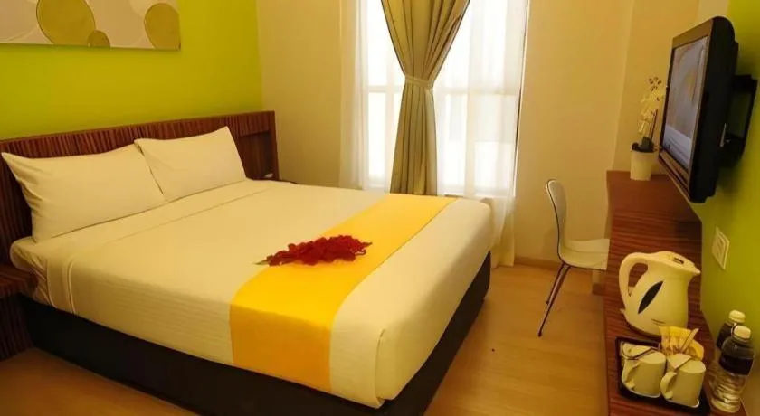 Bed in Sri Manja Boutique Hotel