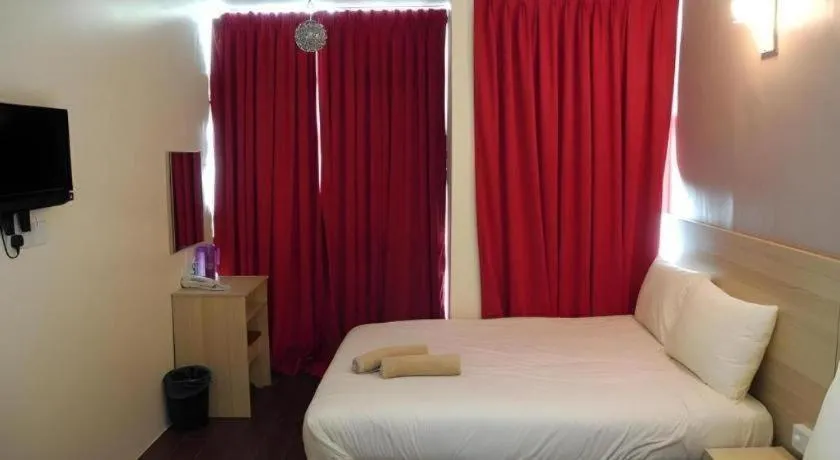 Bed in Hotel Station 18