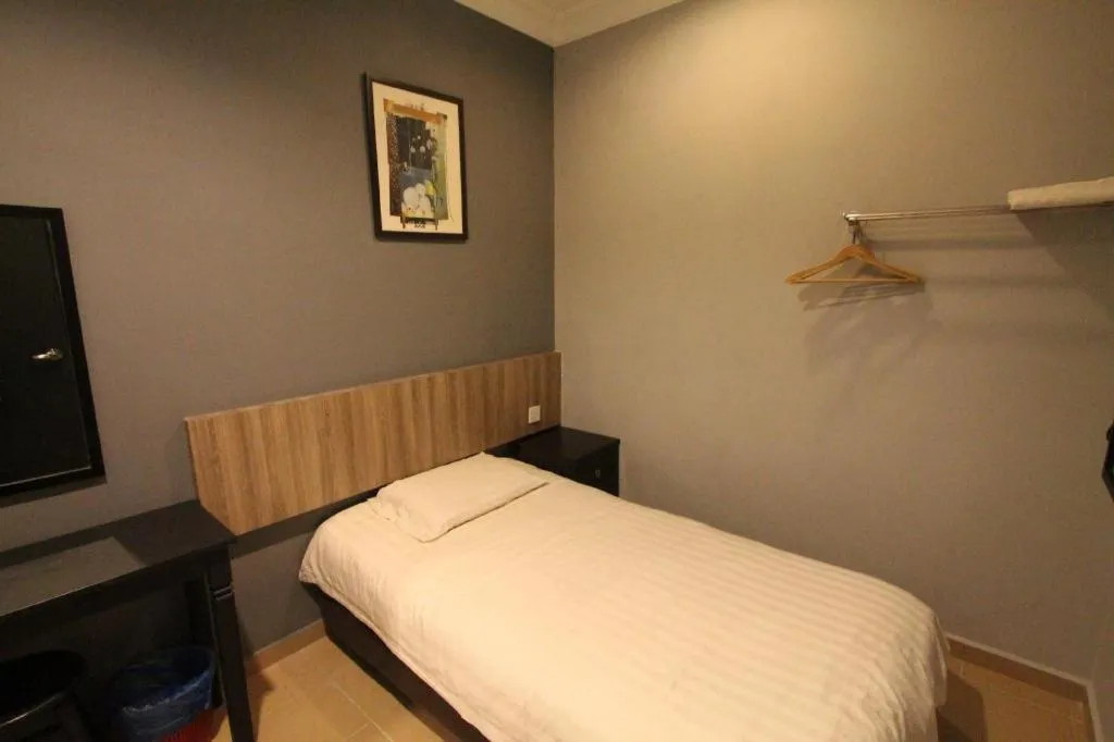 Bed in Hotel Station 18