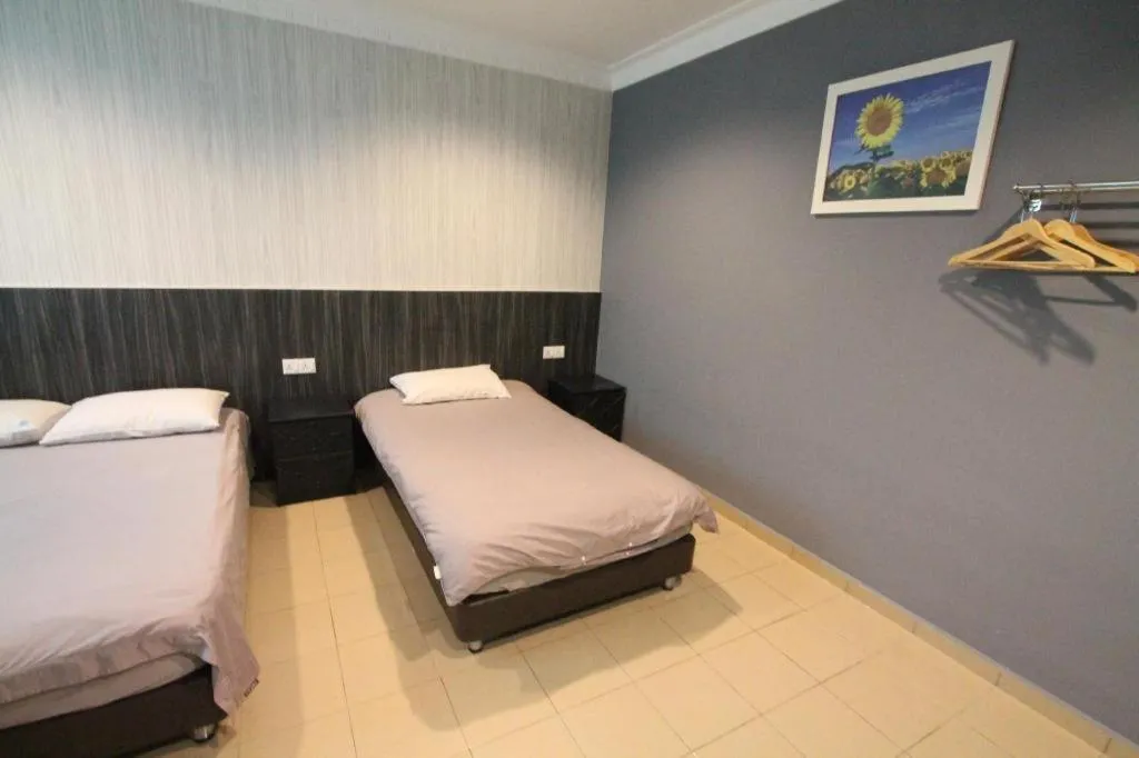 Bed in Hotel Station 18