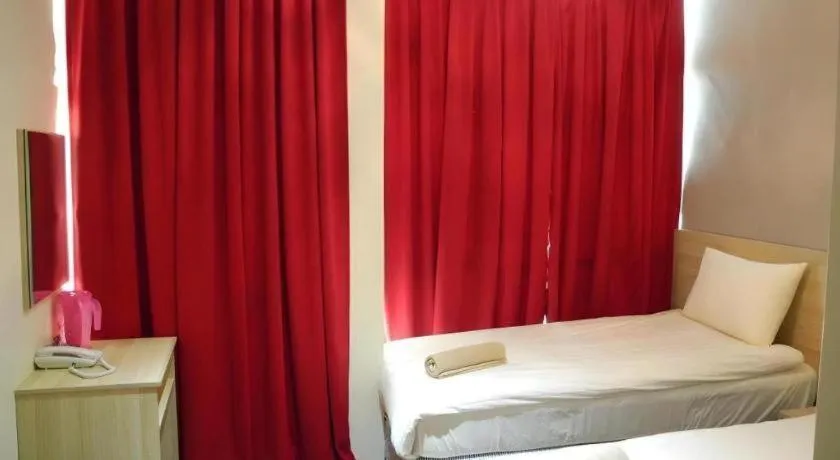 Bed in Hotel Station 18