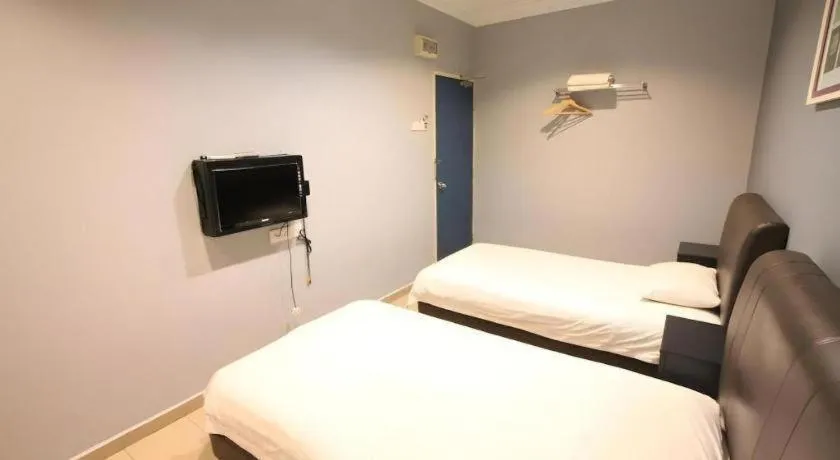 Bed in Hotel Station 18