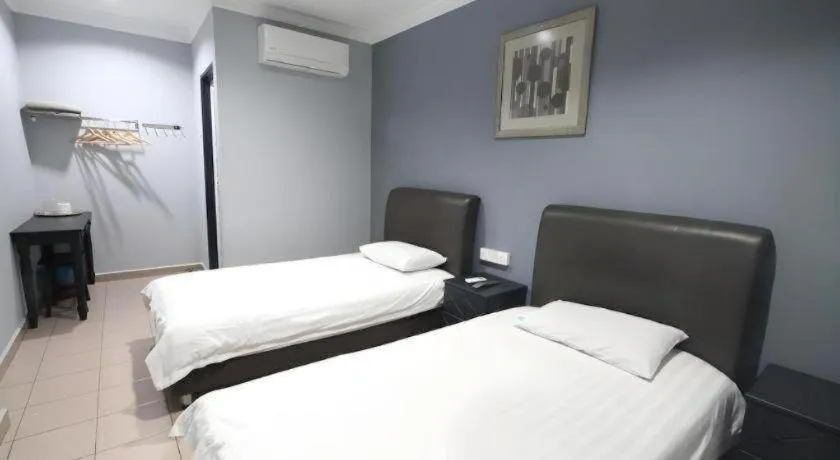 Bed in Hotel Station 18