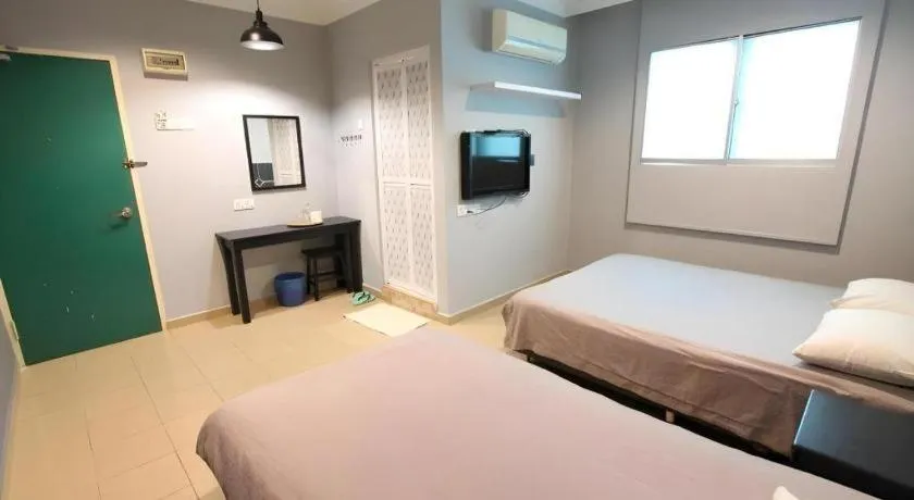 Bed in Hotel Station 18