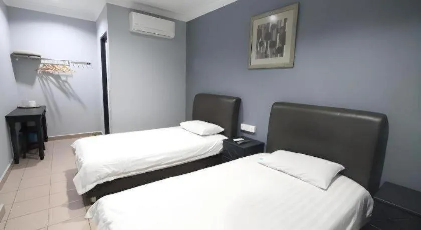 Bed in Hotel Station 18