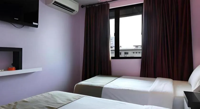 Bed in Hotel Star Moon