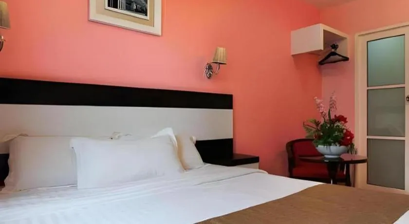 Bed in Hotel Star Moon