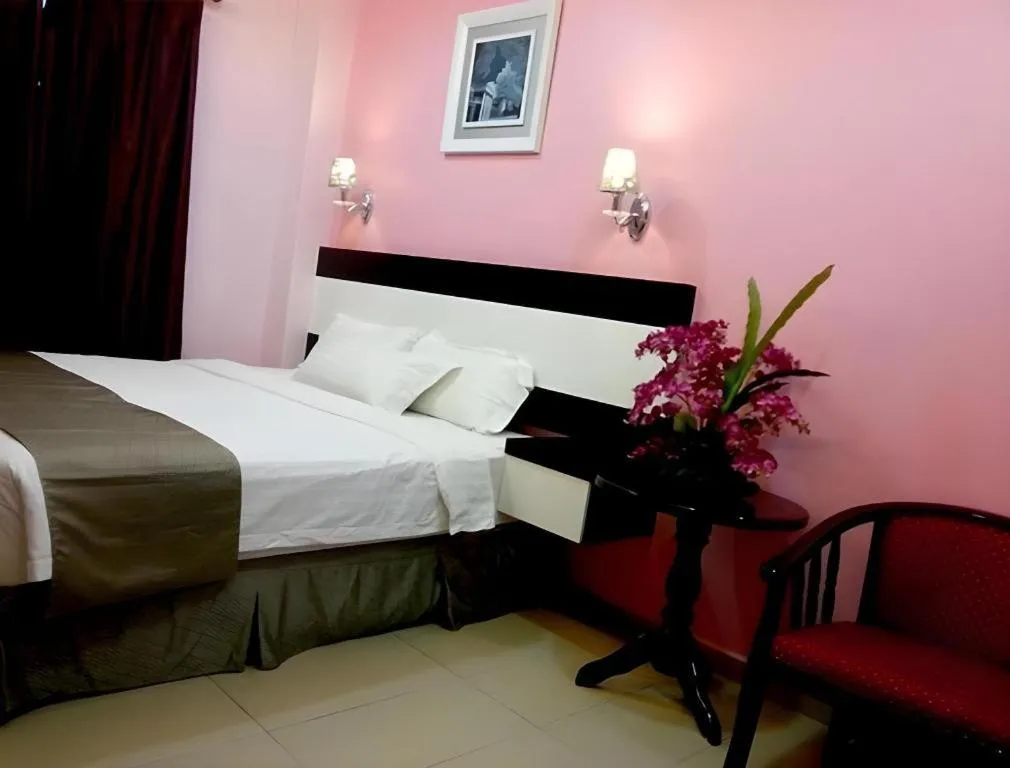 Bed in Hotel Star Moon