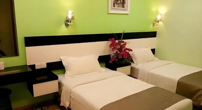 Bed in Hotel Star Moon Bed in Hotel Star Moon