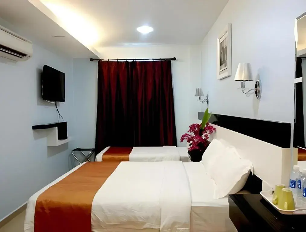 Bed in Hotel Star Moon Bed in Hotel Star Moon