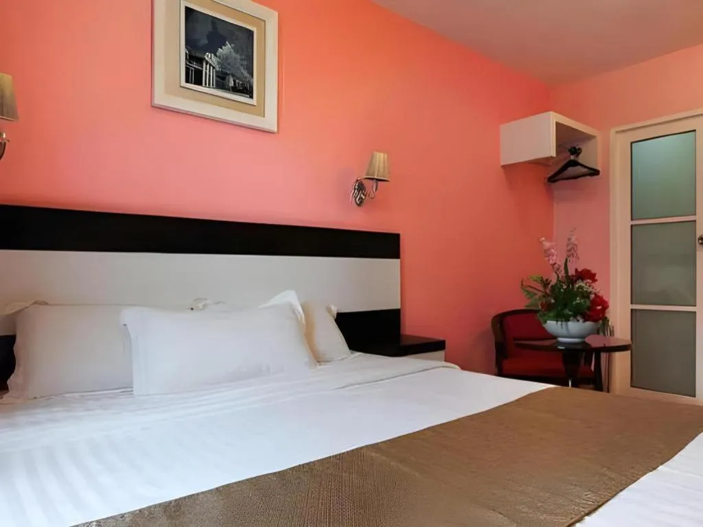 Bed in Hotel Star Moon