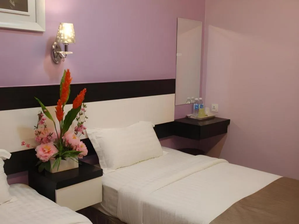 Bed in Hotel Star Moon