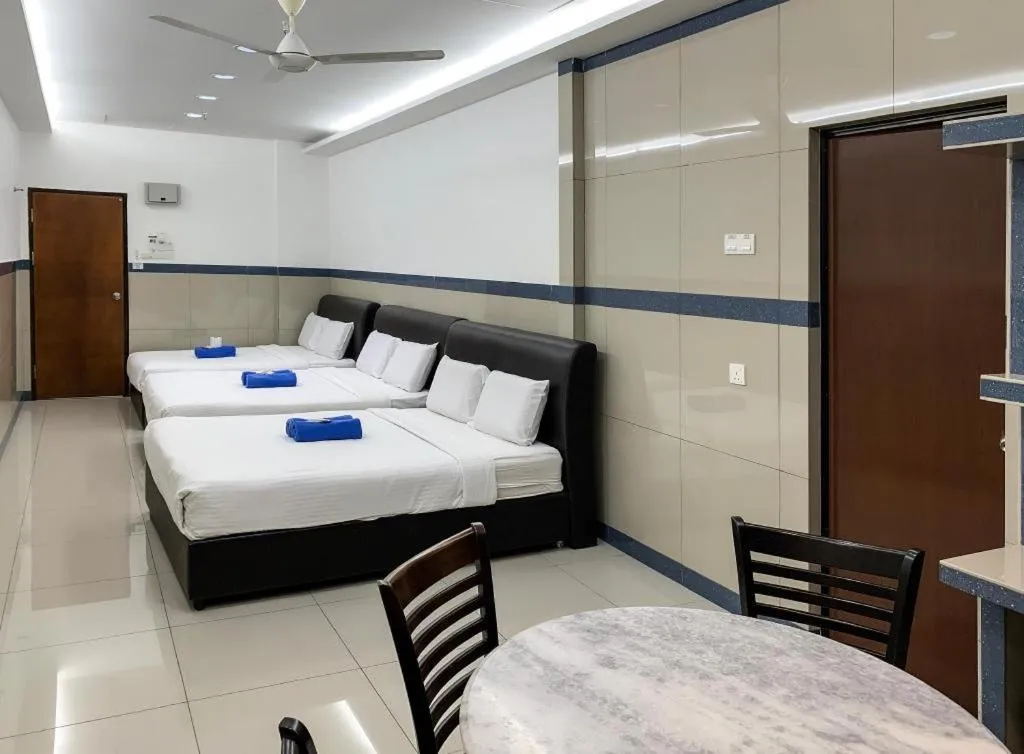 Bed in Burmahtel Hotel