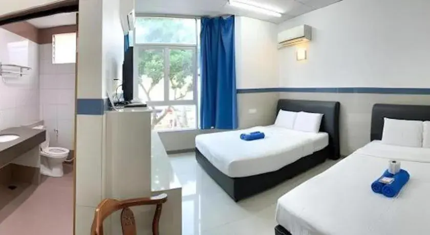 Bed in Burmahtel Hotel Bed in Burmahtel Hotel