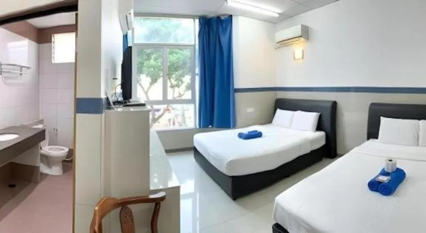 Bed in Burmahtel Hotel