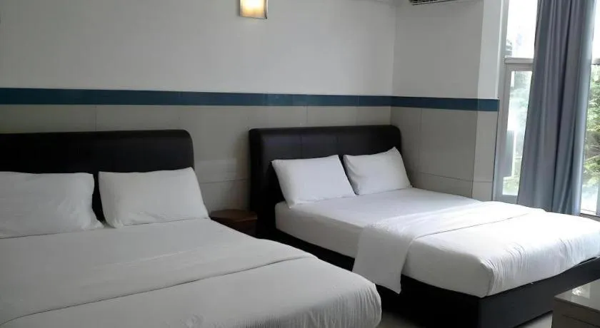 Bed in Burmahtel Hotel