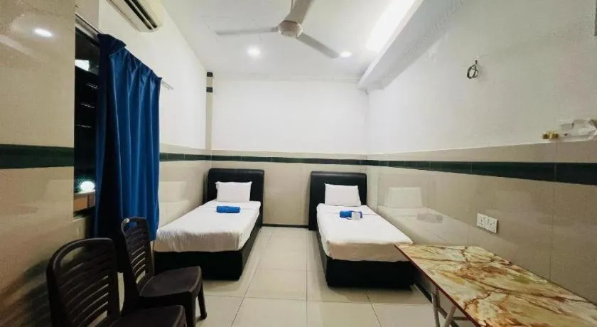 Bed in Burmahtel Hotel