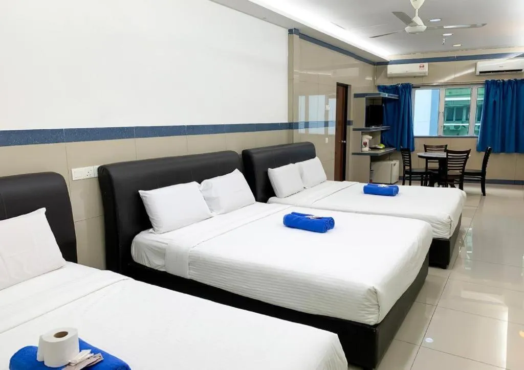 Bed in Burmahtel Hotel