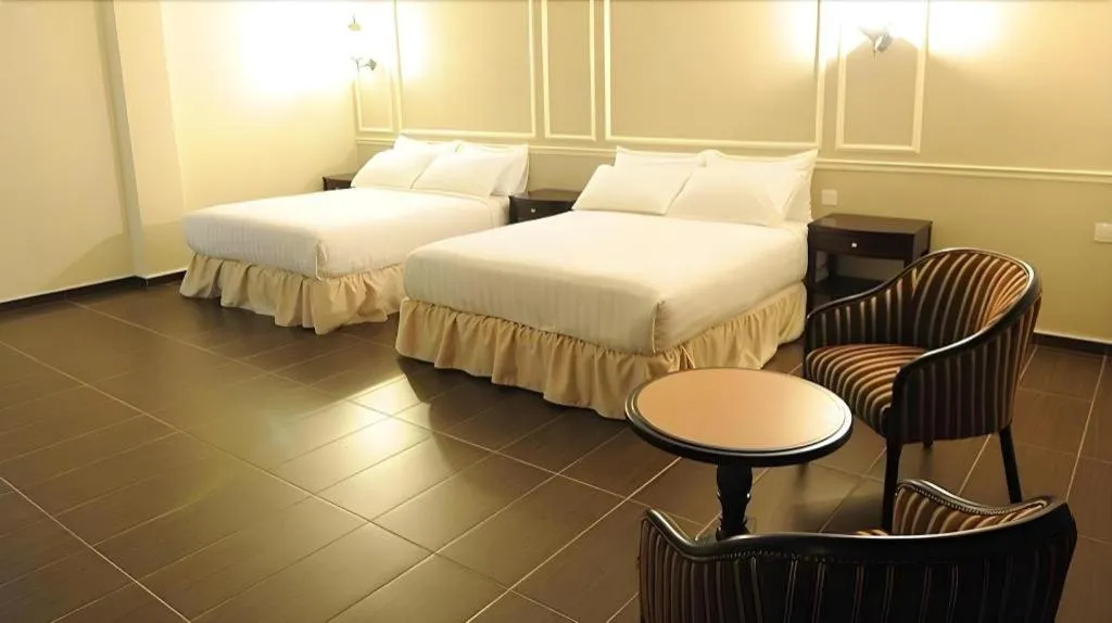 Bed in Luscious Hotel