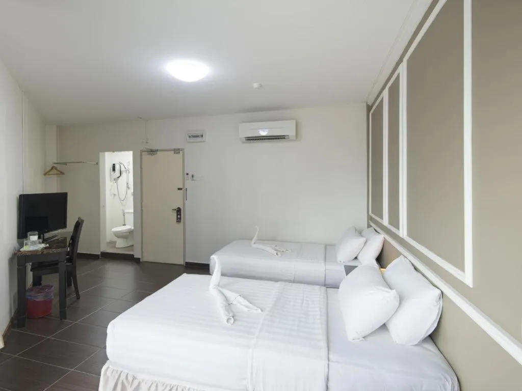 Bed in Luscious Hotel