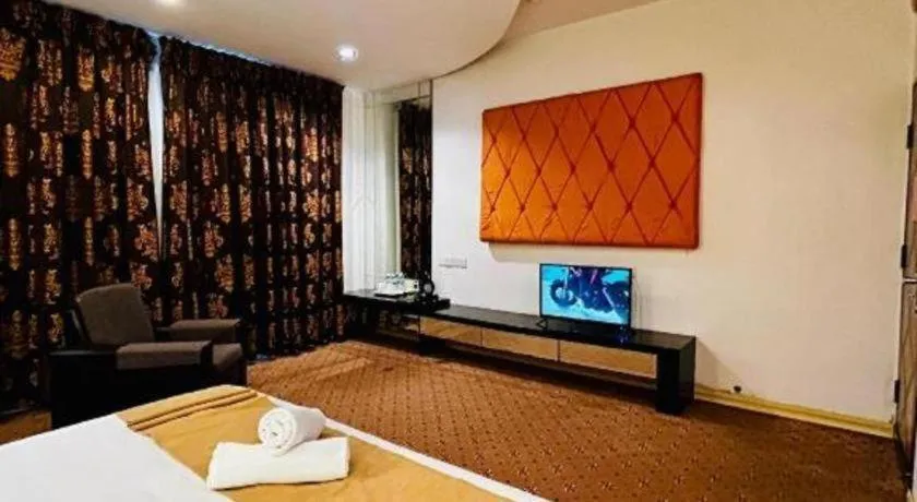 Bed in Hotel El Zahraa