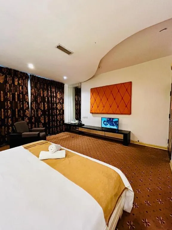 Bed in Hotel El Zahraa