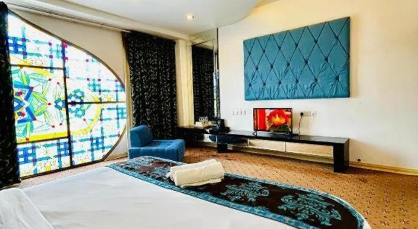 Bed in Hotel El Zahraa