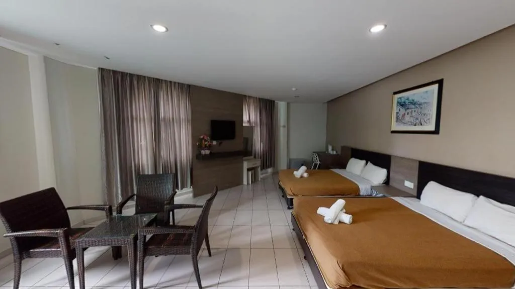 Bed in Hotel Suria Malaqa