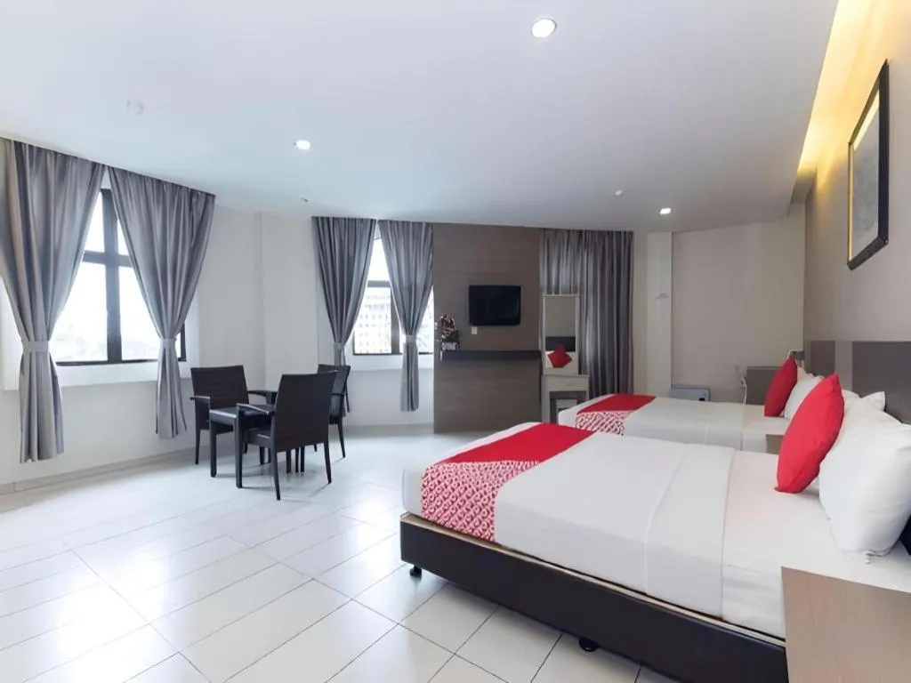 Bed in Hotel Suria Malaqa