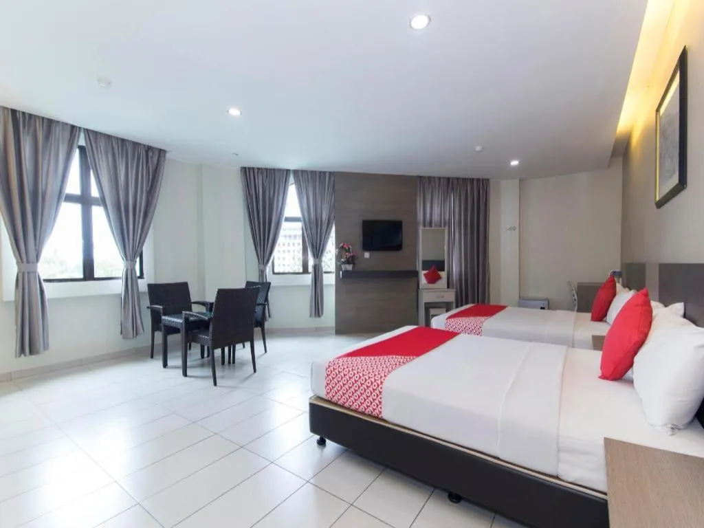 Bed in Hotel Suria Malaqa