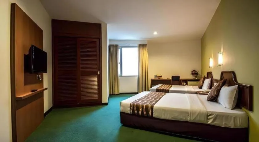 Bed in Hotel Continental Penang