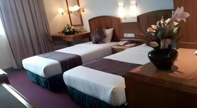 Bed in Hotel Continental Penang