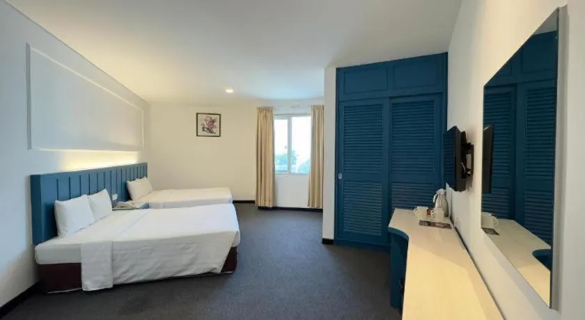 Bed in Hotel Continental Penang