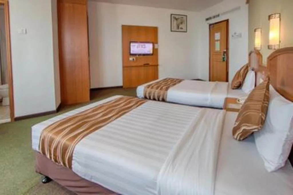 Bed in Hotel Continental Penang