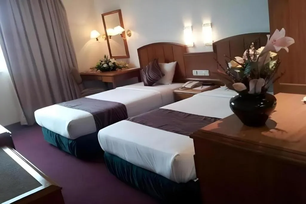 Bed in Hotel Continental Penang