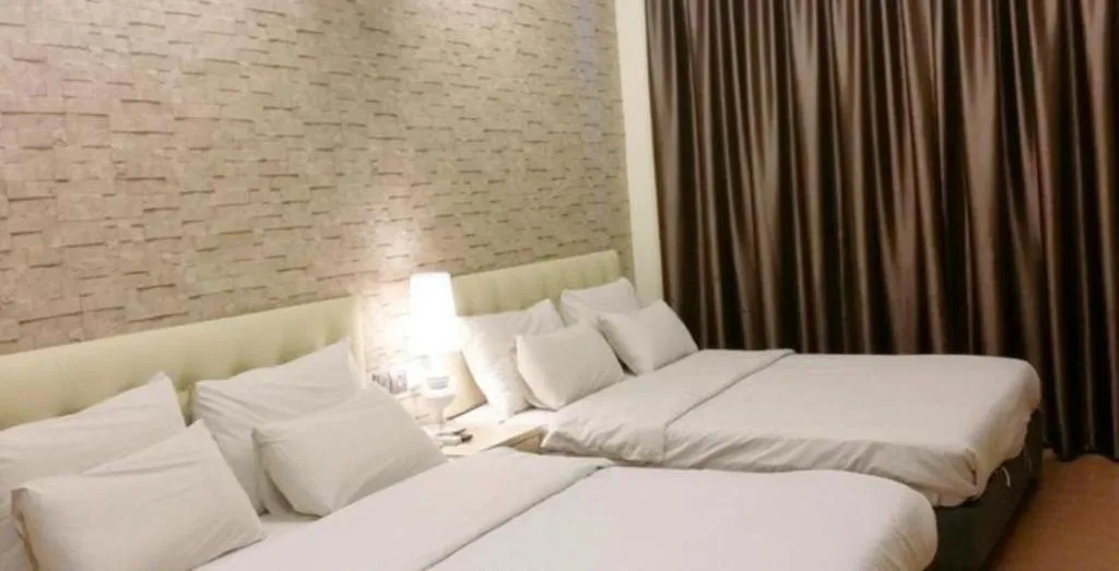 Bed in i-Hotel @ Johor Bahru