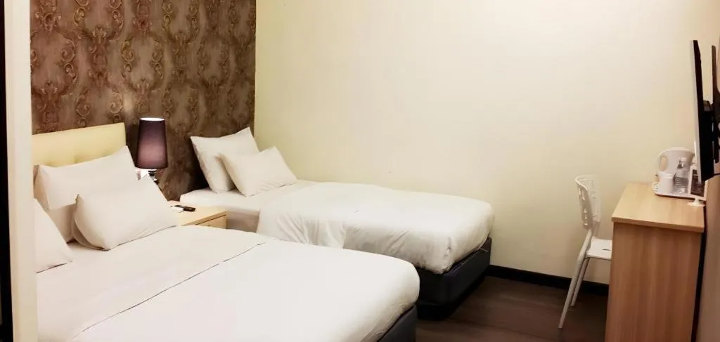 Bed in i-Hotel @ Johor Bahru