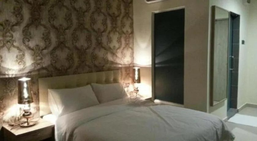 Bed in i-Hotel @ Johor Bahru