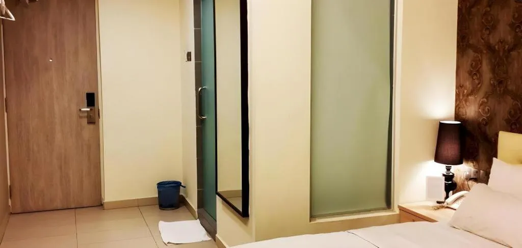 Bed in i-Hotel @ Johor Bahru